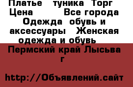 Платье - туника. Торг › Цена ­ 500 - Все города Одежда, обувь и аксессуары » Женская одежда и обувь   . Пермский край,Лысьва г.